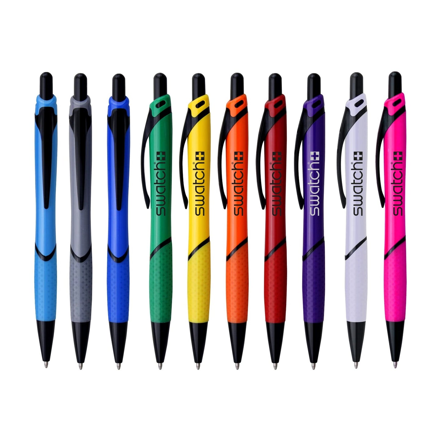 Sance Pen with Colored Rubber Grip QTY300