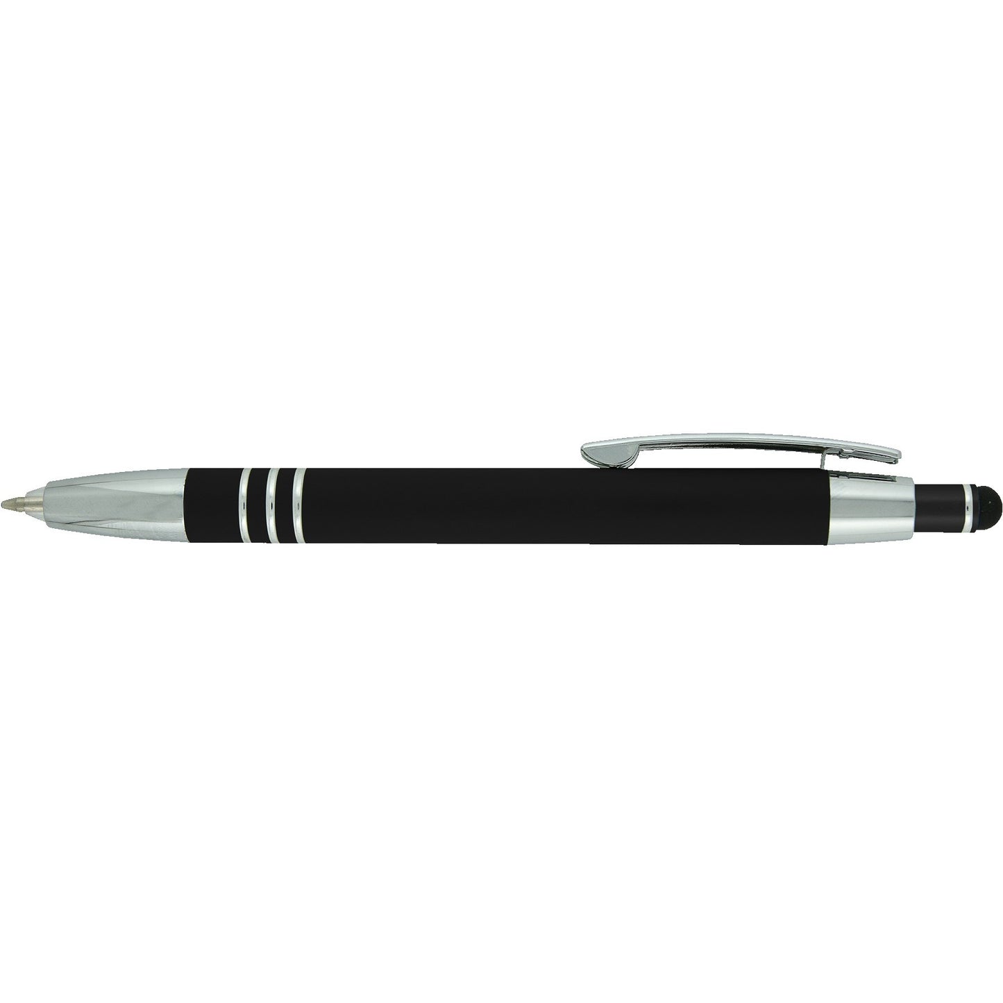 Reston LED Stylus Soft Touch Metal Pen QTY100