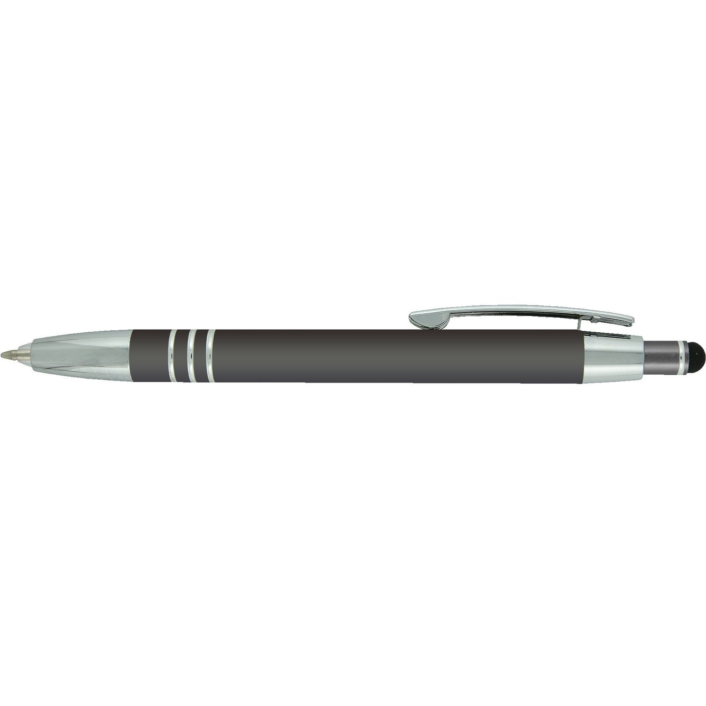 Reston LED Stylus Soft Touch Metal Pen QTY100