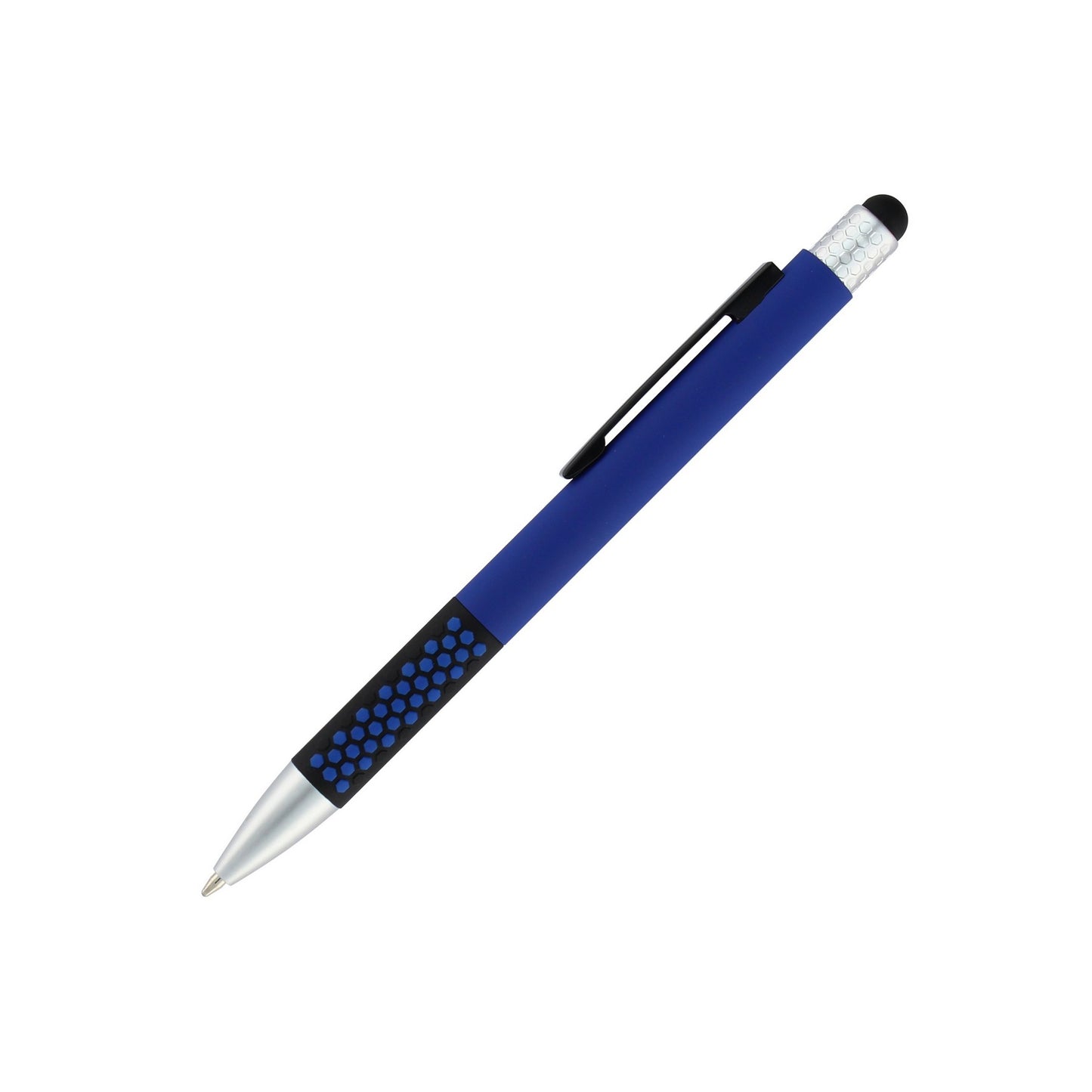 Honey Comb Soft Touch Metal Pen QTY 150