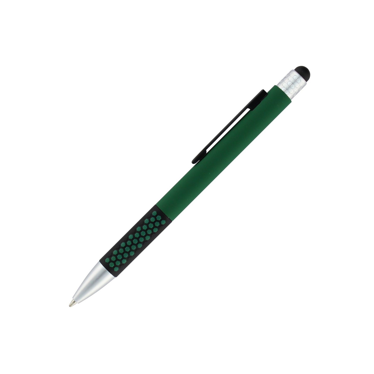 Honey Comb Soft Touch Metal Pen QTY 150